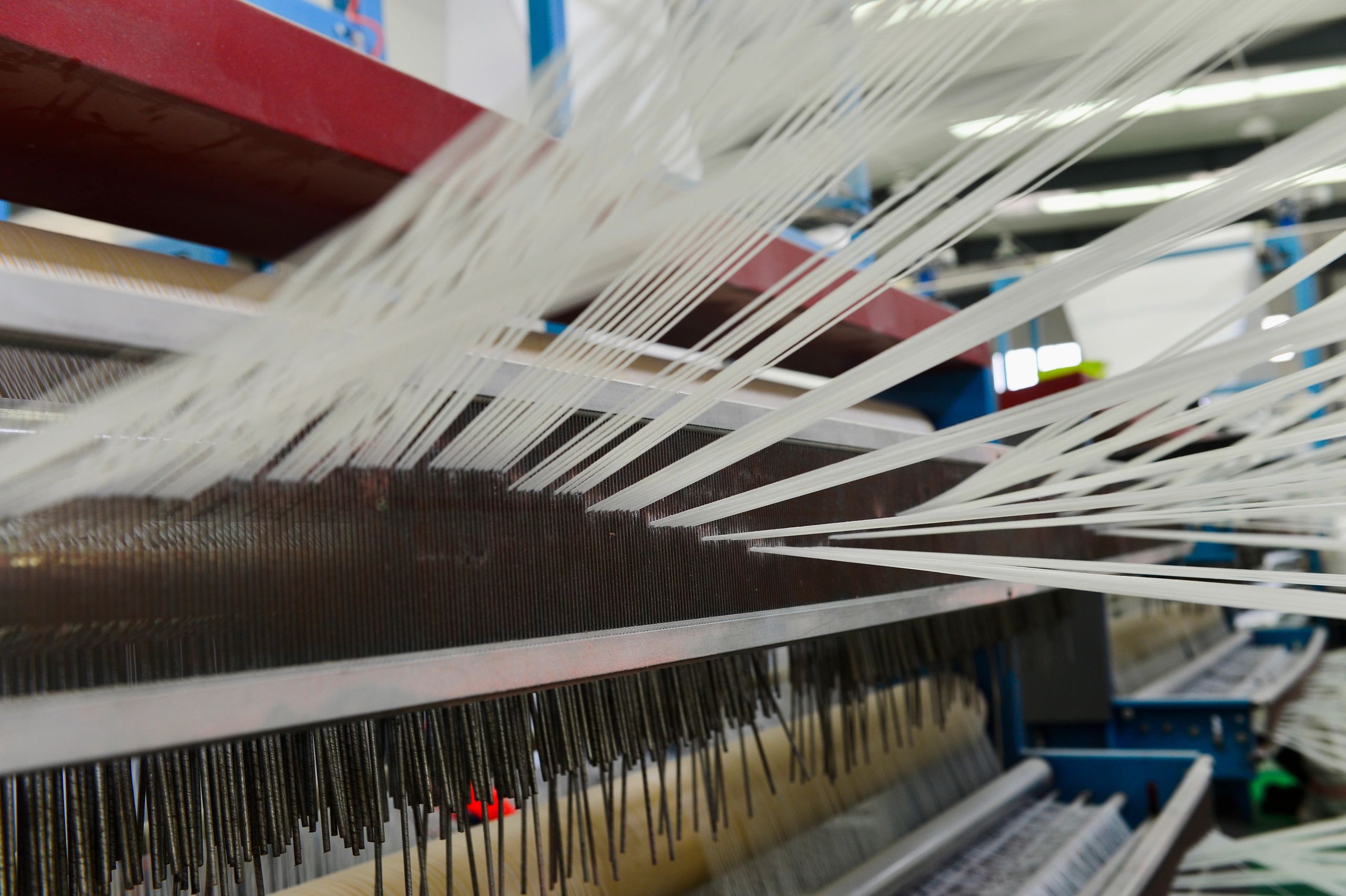 Industrial production line for conveyor and line sensing